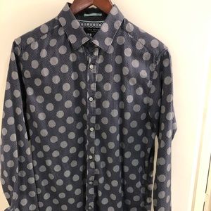Authentic Ted Baker polka dot shirt size 3